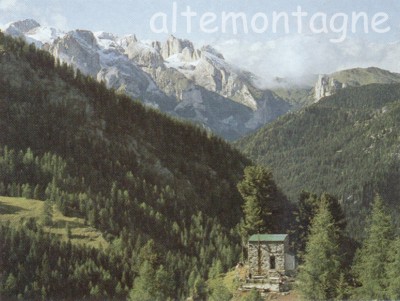 rifugio Taramelli - rifugio Passo le Selle lato Nord